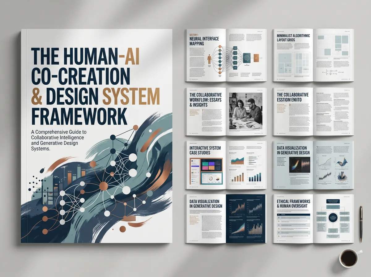 The Human-AI Co-Creation and Design 202605162331 — Book Cover Design by DesignDile